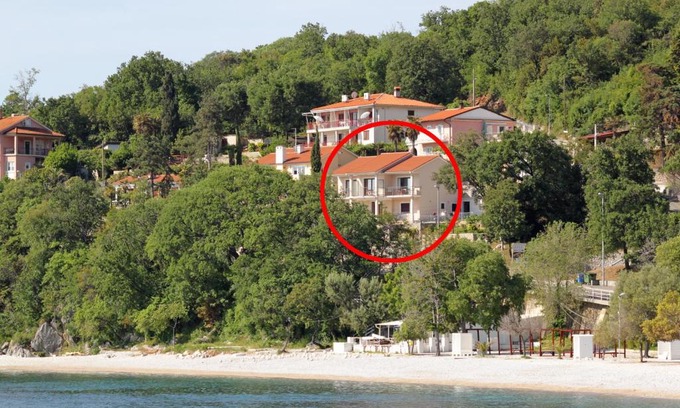 Medveja Apartment | Apartments by the sea Medveja, Opatija - 3430