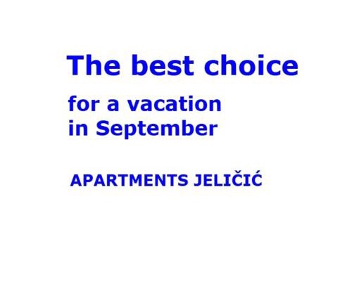 Biograd na Moru Apartment | Apartments Jeličić