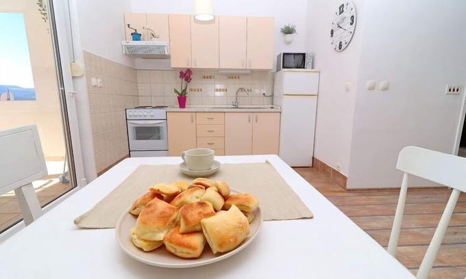 Klek Apartment | Apartments Mediterranean House - Two Bedroom Apartment with Terrace and Sea View