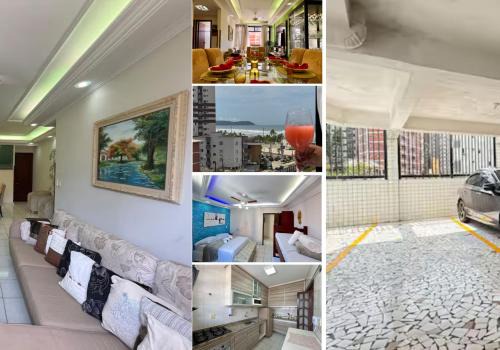 Vila Assuncao Apartment | Ape aconchegante a 50m da Praia Tupi Wi-Fi, Smart TV e enxoval completo