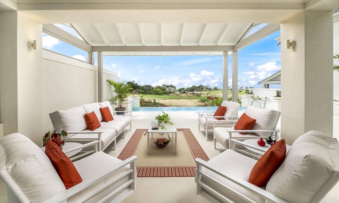 Orange Hill Villa | Apes Hill Club Courtyard Villa. 3 Bed, 3 Bath, Golf Club Access