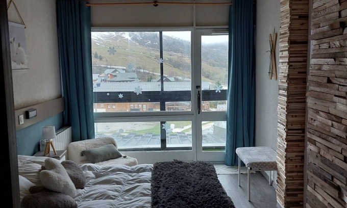 Saint-Marsal Apartment | app Cocooning 4/5 Pers aux Pieds des Pistes Avec Chambre Fermée
