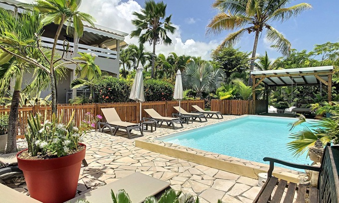 Riviera du Levant Apartment | Appart Alamanda 3* Villa Malaka Sainte-Anne (3 pers)