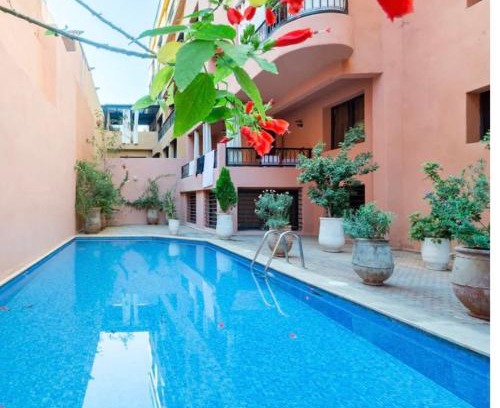 El Hara Apartment | Appart cosy centre-ville piscine et terrasse