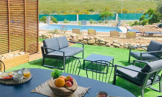 Calenzana Apartment | appart Libeccio, swimming pool, bbq