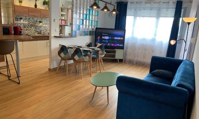Mulhouse Apartment | *👍Appart Sion City+2 Ch+balcony+garage +town center