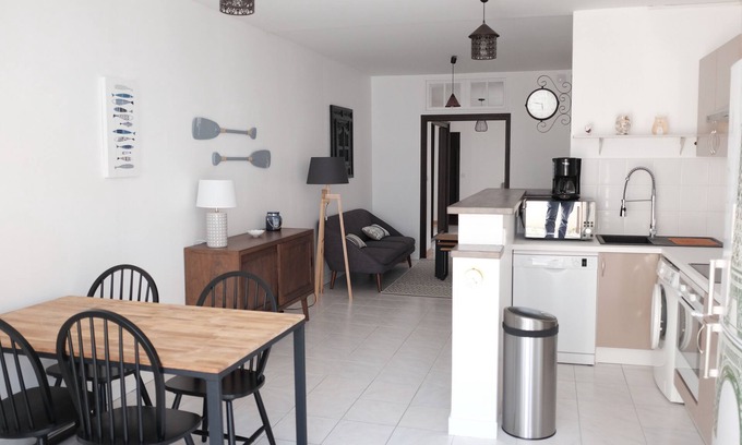 Quartier du Casino House | Appart T3 hyper center of Chatelaillon, 20 m from the sea, between Casino and market