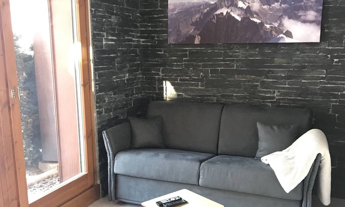 Les Contamines-Montjoie Apartment | Appartement Cosy rez de Jardin Proche Télécabines