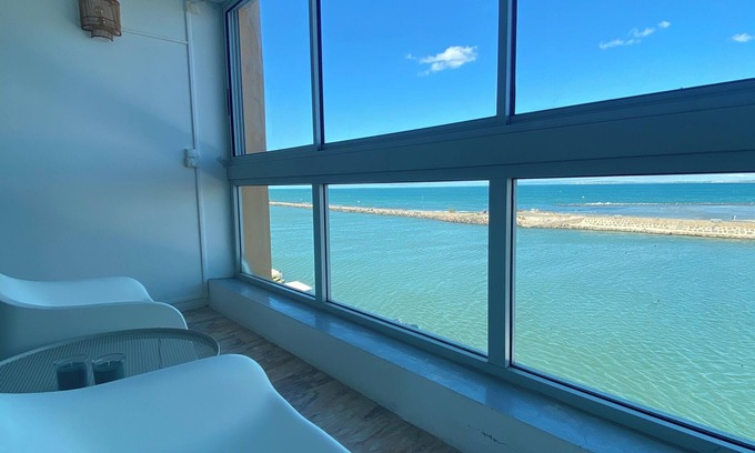 Le Grau-dʼAgde House | Appartement à 50m de la Plage Avec vue Berge et mer