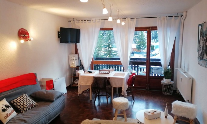 Pra Loup Apartment | Appartement 32m2 Praloup 1600