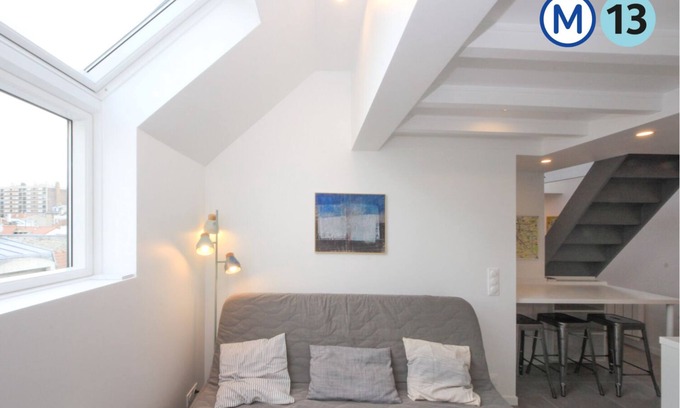 Malakoff Apartment | ❤️Appartement 5 minutes from the metro line 13❤️