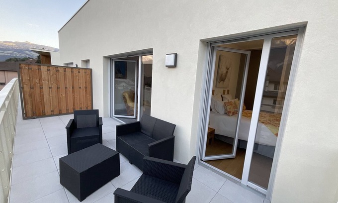 Sallanches Apartment | Appartement au Pied du Mont-blanc 2!