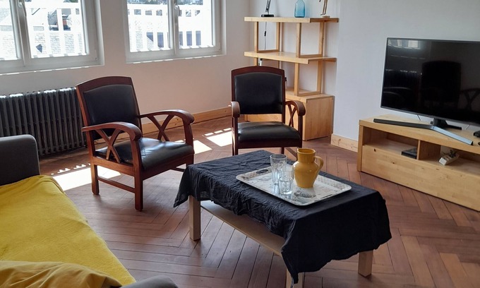 Fecamp Apartment | Appartement Belle vue Centre Ville Fécamp 1 km de la Plage