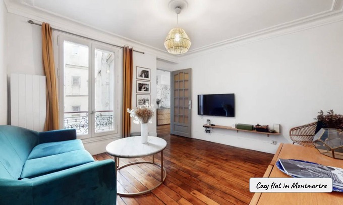 Clignancourt Apartment | Appartement Calme et Lumineux au Pied de Montmartre