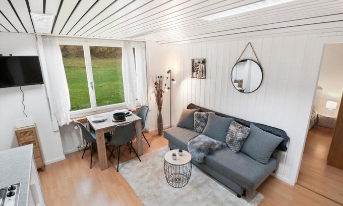 Leukerbad Apartment | Appartement confortable avec un sauna