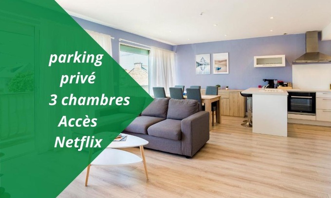 Esperance-Cottages Apartment | Appartement Confortable proche de la Gare a Saint Malo