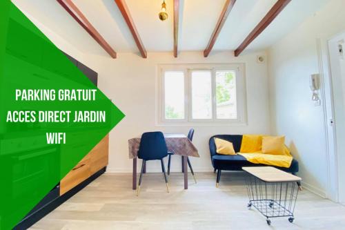 Laon Apartment | Appartement Cosy avec jardin chaleureux