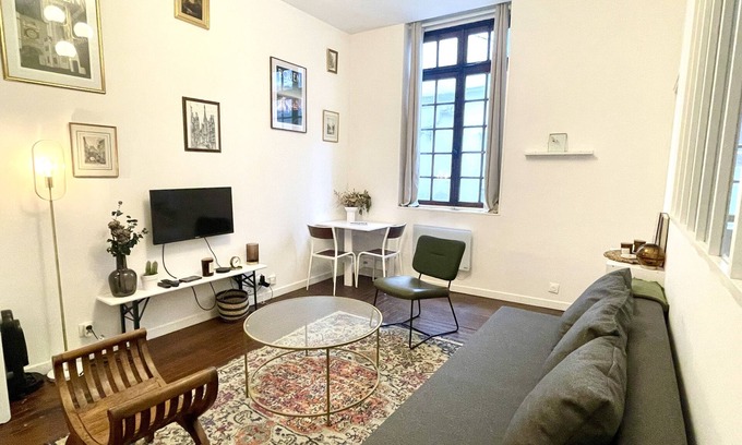 Rouen City Centre Apartment | Appartement Cosy en Plein Coeur Historique