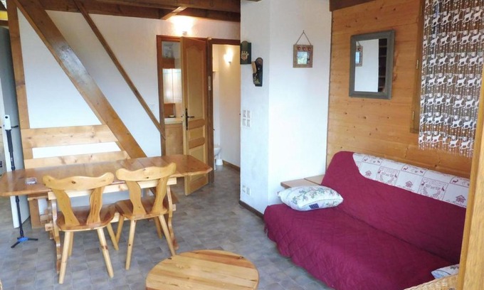 Crest-Voland Apartment | Appartement duplex cosy, 6 pers, proche pistes, garage privé, Crest-Voland - FR-1-595-73