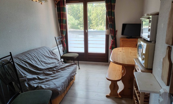 Hirmentaz Apartment | Appartement F2 à 100 Mètres des Pistes à Hirmentaz