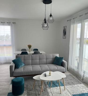 Villiers-le-Bel Apartment | Appartement F3 cozy avec balcon proche de Paris et aéroport CDG