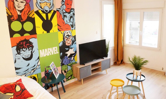 Jaunay-Clan Apartment | Appartement Heroic Arts - Little America à 5 min du Futuroscope