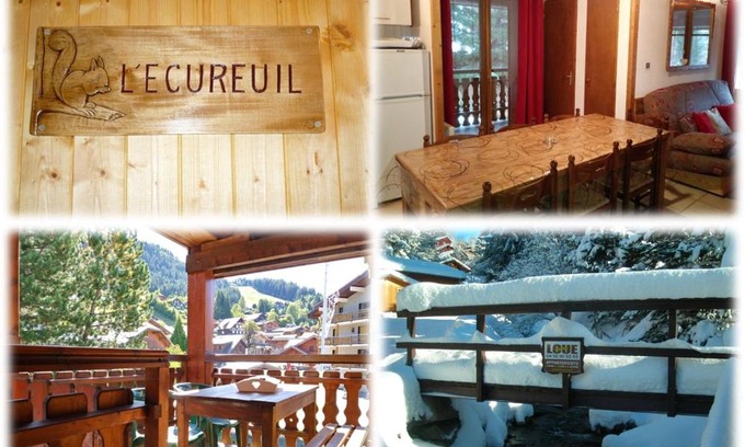 Les Carroz-d'Araches Apartment | Appartement L'Ecureuil 8 pers -Prox pistes et centre village-