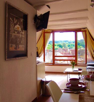 Sarlat-la-Caneda Historic Center Apartment | Appartement la Belle Vue Panoramique