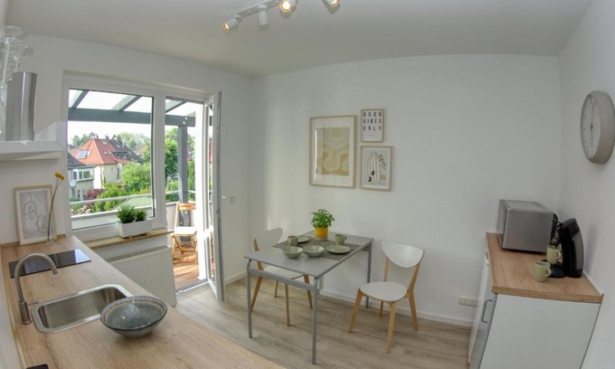 Dortmund Apartment | Appartement mit Balkon Westfalenhalle und Universität fußläufig