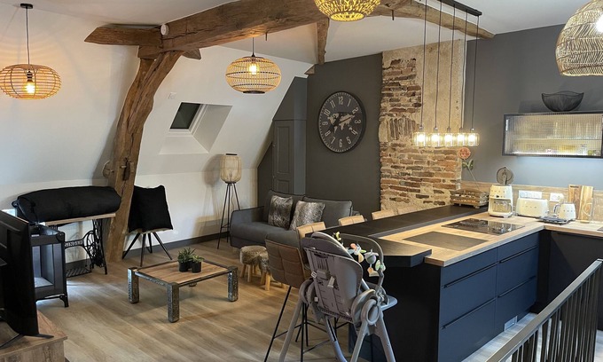 Buxy Apartment | Appartement Moderne « Manhattan » en Bourgogne