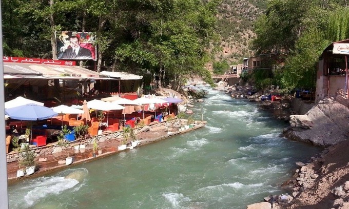 Tnine Ourika Apartment | Appartement Ourika Oulamas vu Montagne D'atlas