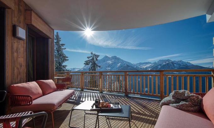 La Rosiere Apartment | Appartement Panorama, résidence Les Alpages