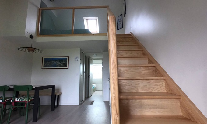 Arzon Apartment | Appartement Rénové Piscine Chauffée à Proximité Immédiate de D'une Belle Plage