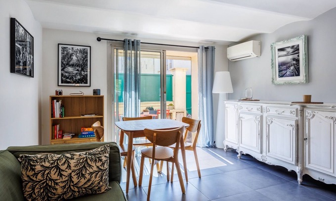 Chanot - Stade Velodrome Apartment | Appartement Rez-de-jardin, Parking, Parc Chanot, Métro, Stade Vélodrome