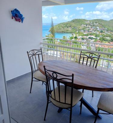 Trois-Ilets Apartment | Appartement spacieux avec vue sur mer aux Trois Ilets 130 m²