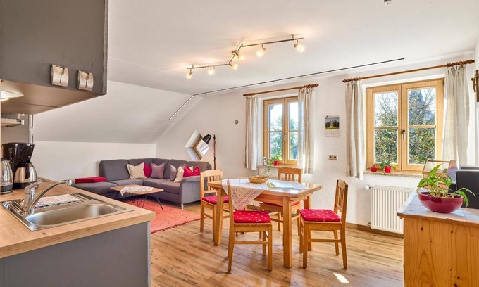 Finsterau Apartment | Appartement Steinbachklause - gemütlich im 'Hüttendesign' ausgestattet