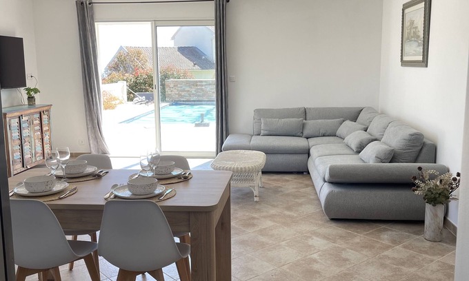 Bastia Apartment | Appartement T3 en RDC de Villa