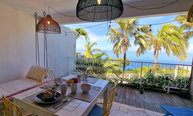 Grande Anse Apartment | APPARTEMENT ZIRONDEL, swimming pool, sea view