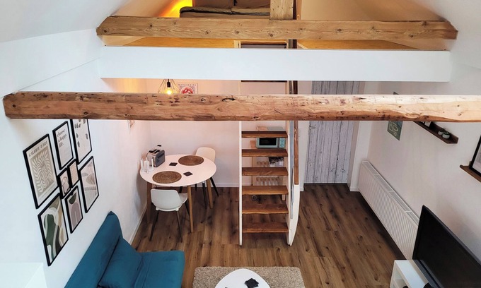 Ostenfeld Apartment | Appartment mit Galerie-schlafkoje