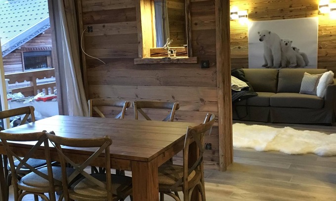 Cognet Apartment | Appt 73 m2 T4 LUXURY At the foot of the slopes 3 CH 2 Bathrooms 2 Parking 1 Garage refurbished!
