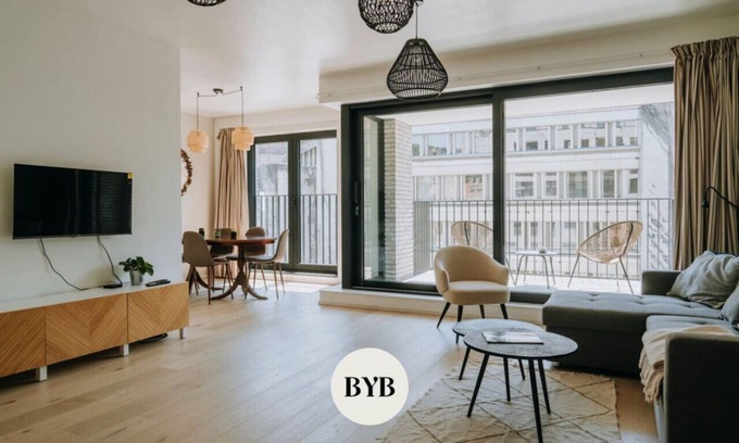 Saint-Laurent Condo | Apt. 2 chambres + garage en plein centre de Liege