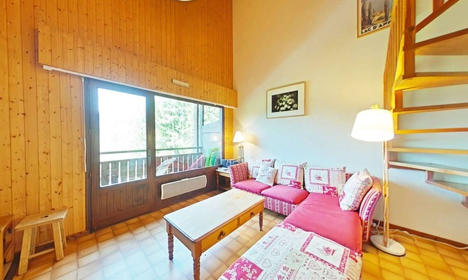 Le Grand-Bornand Apartment | Apt 3 rooms, 7 pers, fireplace, garage, near slopes