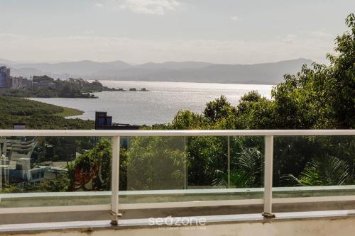 Florianopolis Apartment | Apt with Charming Sea View in Itacorubi CMR204