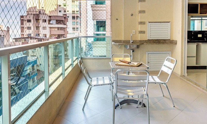 Andorinha Apartment | Apto 3Q c/banheira, 150m da praia, Itapema N1188