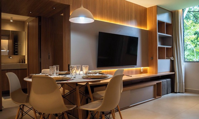 Asa Sul Apartment | Apto c Wi-fi, ótima loc. prox ao Eixo Monumental