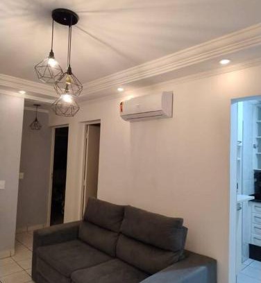 Portal da Santa Fe Apartment | Apto de fácil localização com ar condicionado!