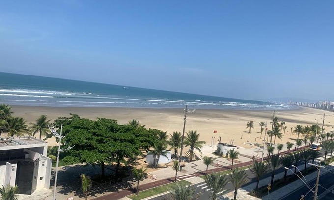 Boqueirao Apartment | APTO FRENTE PARA MAR BOQUEIRÃO - PRAIA GRANDE