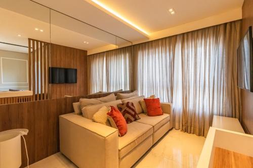 Alphaville Apartment | Apto Glass em Alphaville, Moderno e ótima localização!