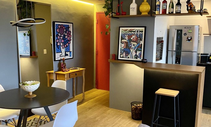 Vila Jardim Apartment | Apto Smart Sofisticado e Elegante em Condomínio Fechado com Infra. Aceita Pet