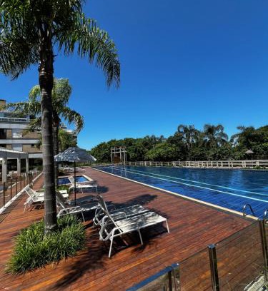 Campeche Norte Apartment | Apto super completo pé na areia no Campeche